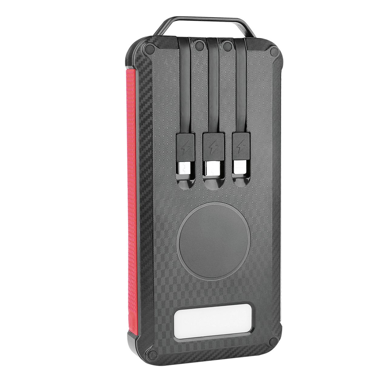 Fontastic Solar Power Bank 10.000mAh integriertes Ladekabel