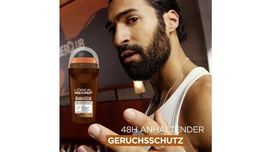 L'Oréal Men Expert Barber Club Deo Roll-On 50 ml