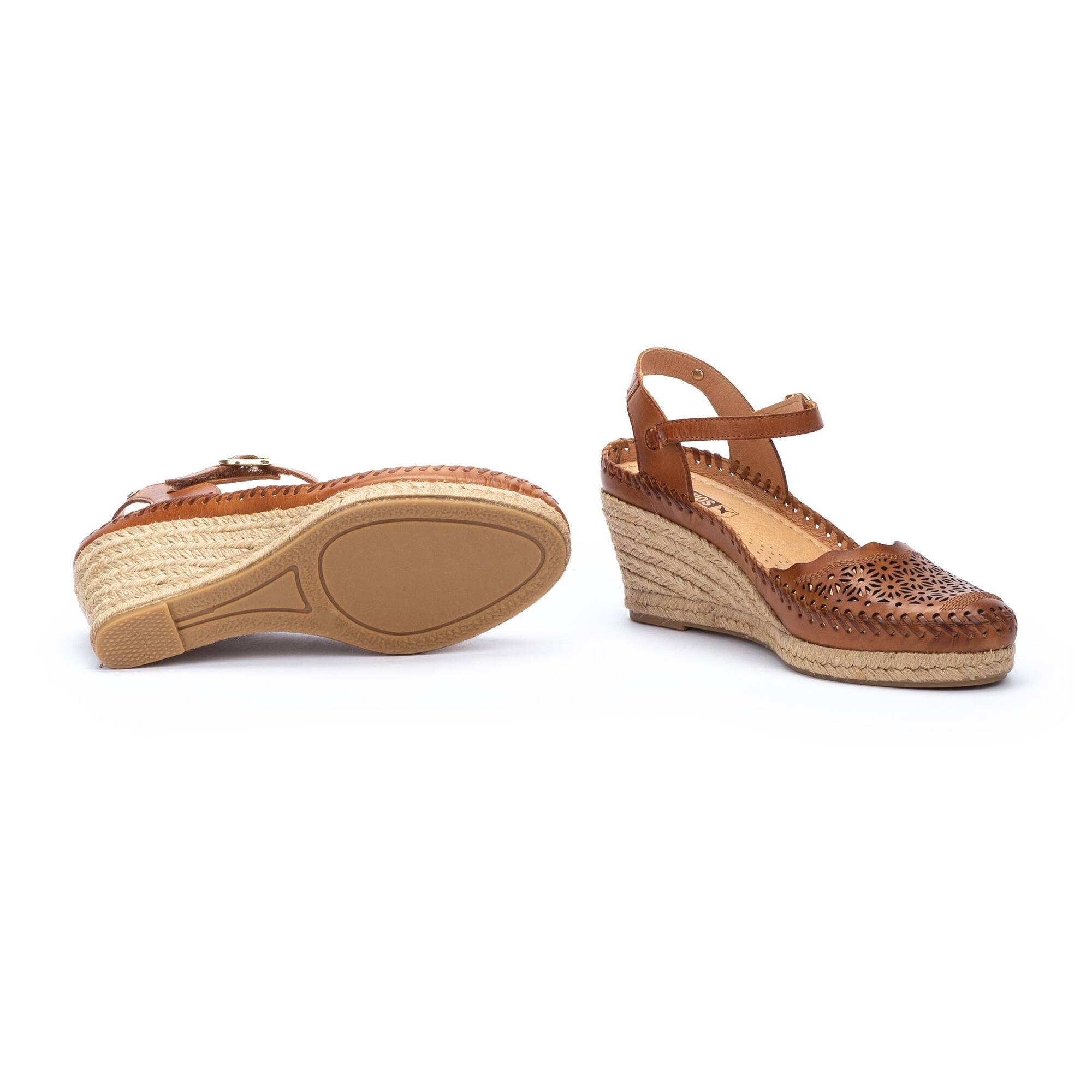 Damskie koturny z juty - BRANDY