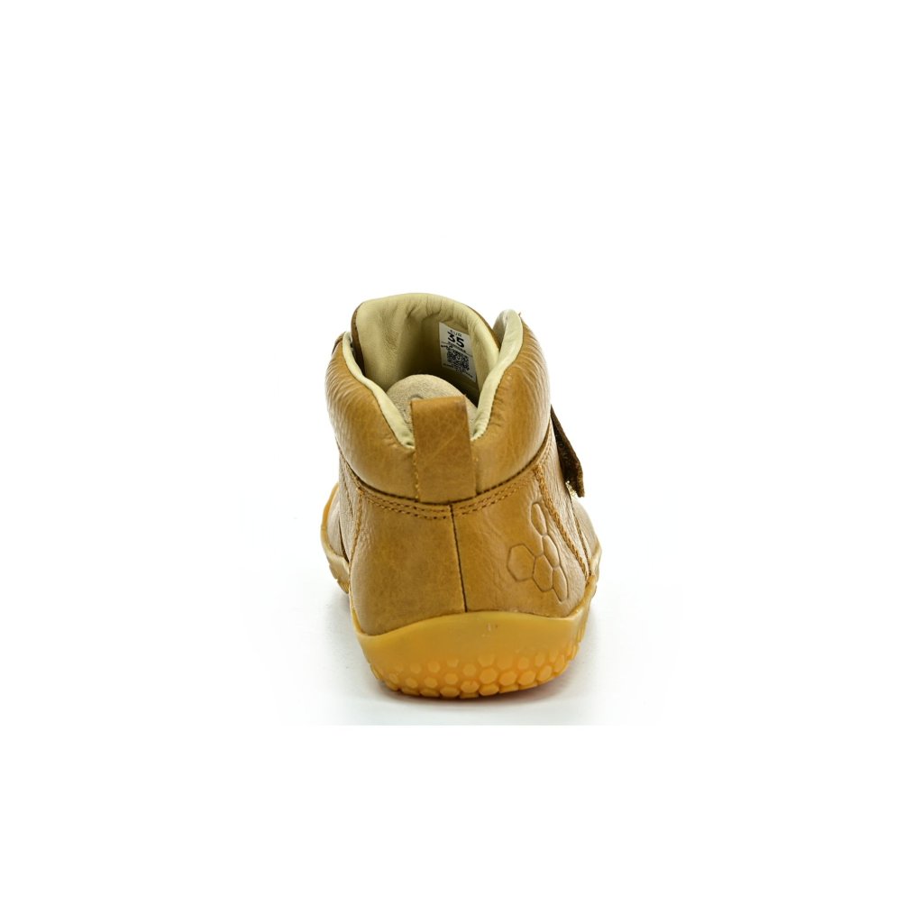 Vivobarefoot Primus Ludo Hi Winterised Acorn braune Barfußstiefeletten