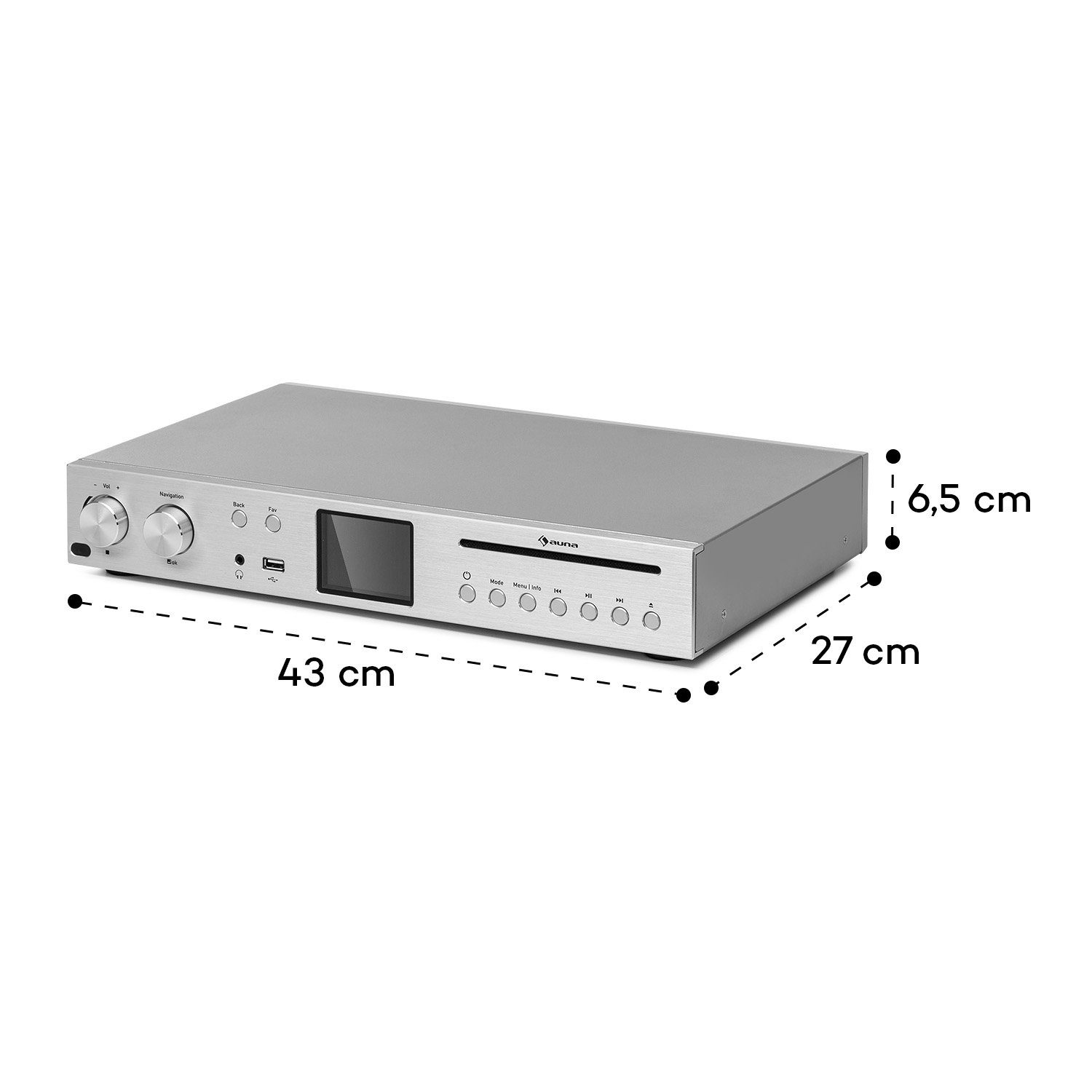 Auna Silver Star Audioverstärker