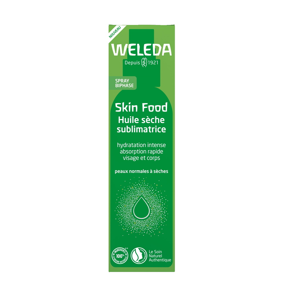 WELEDA Huile Sèche Sublimatrice SKIN FOOD - 100 ml Soins corps