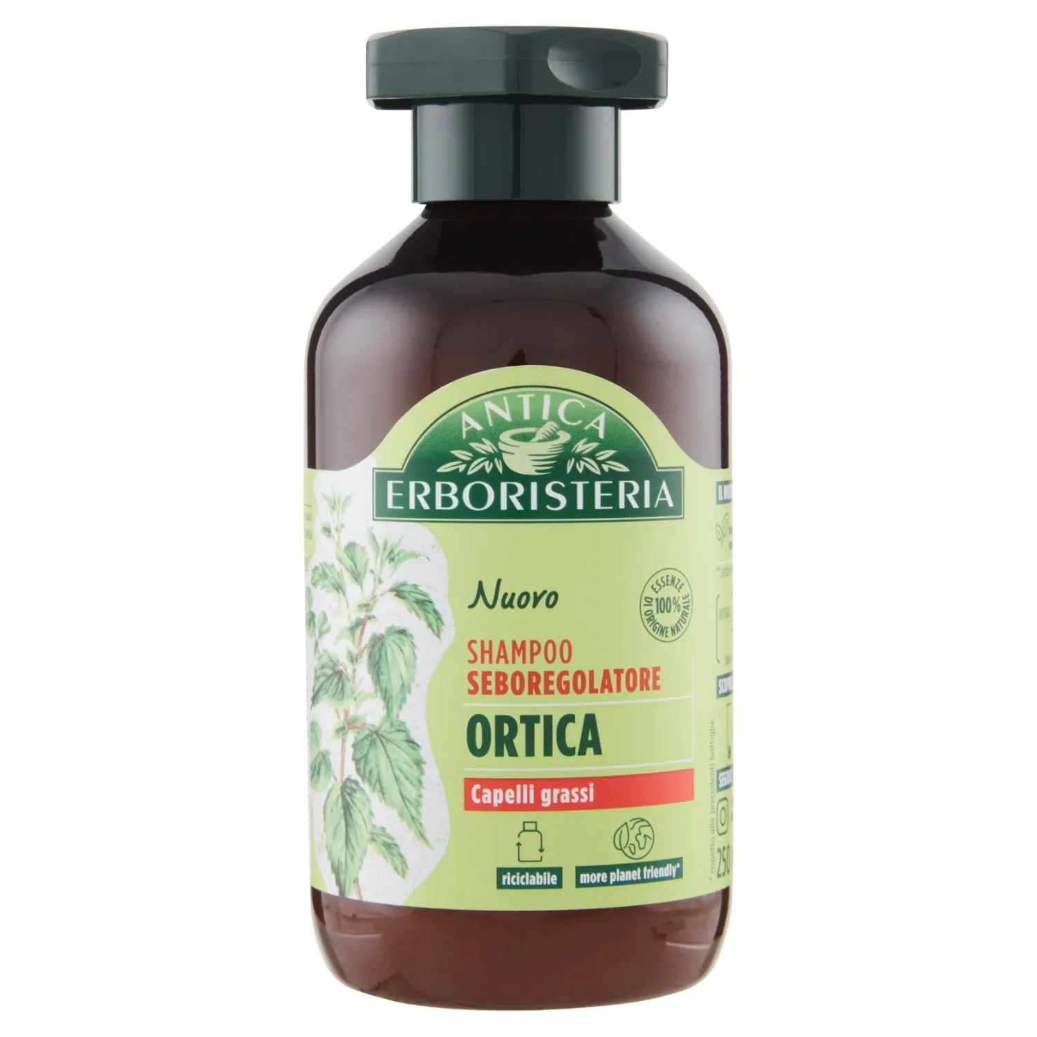 Șampon seboregulator cu urzică Antica Erboristeria 250 ml