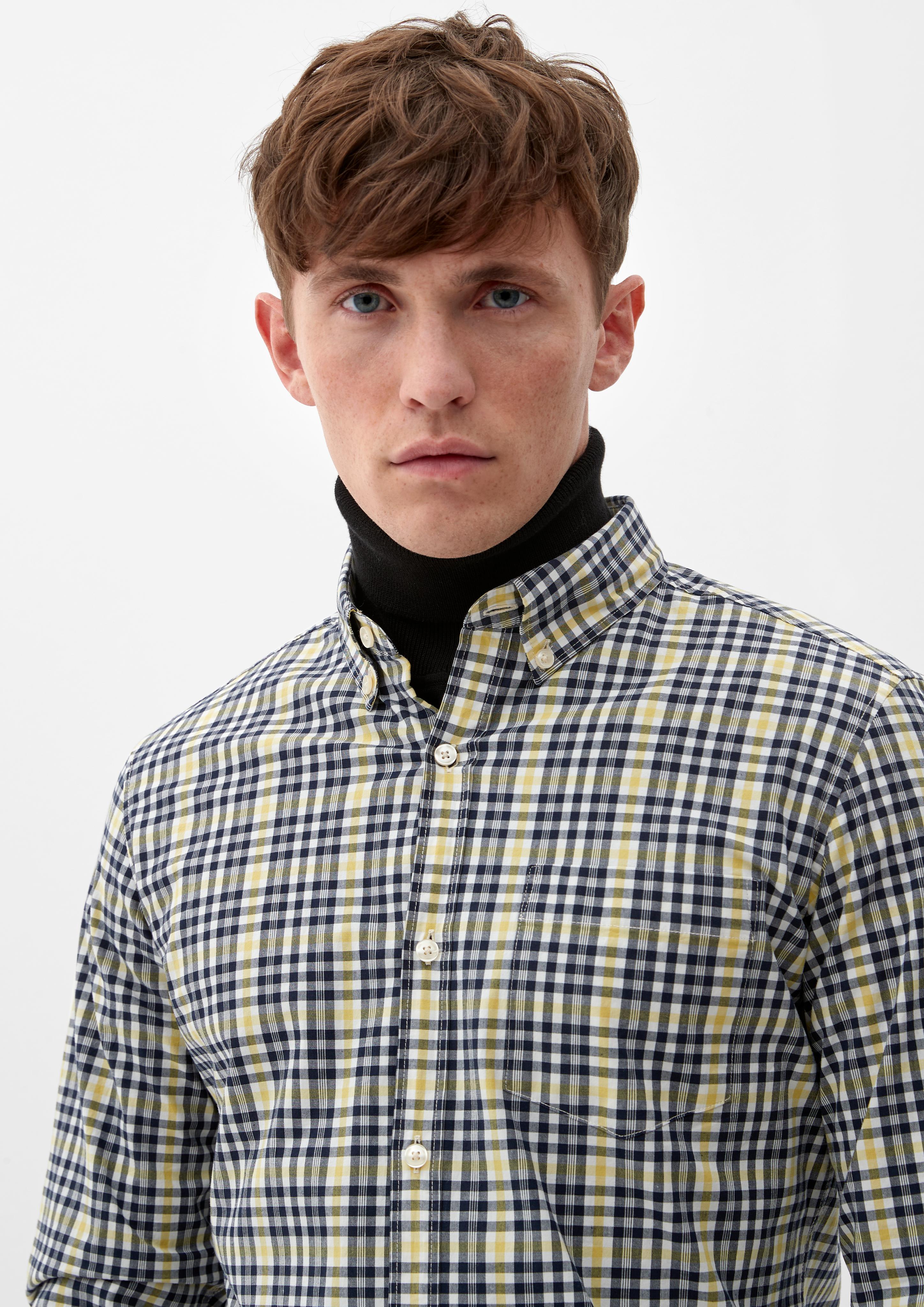 Slim: Hemd mit Button-down-Kragen  2120968-59N2