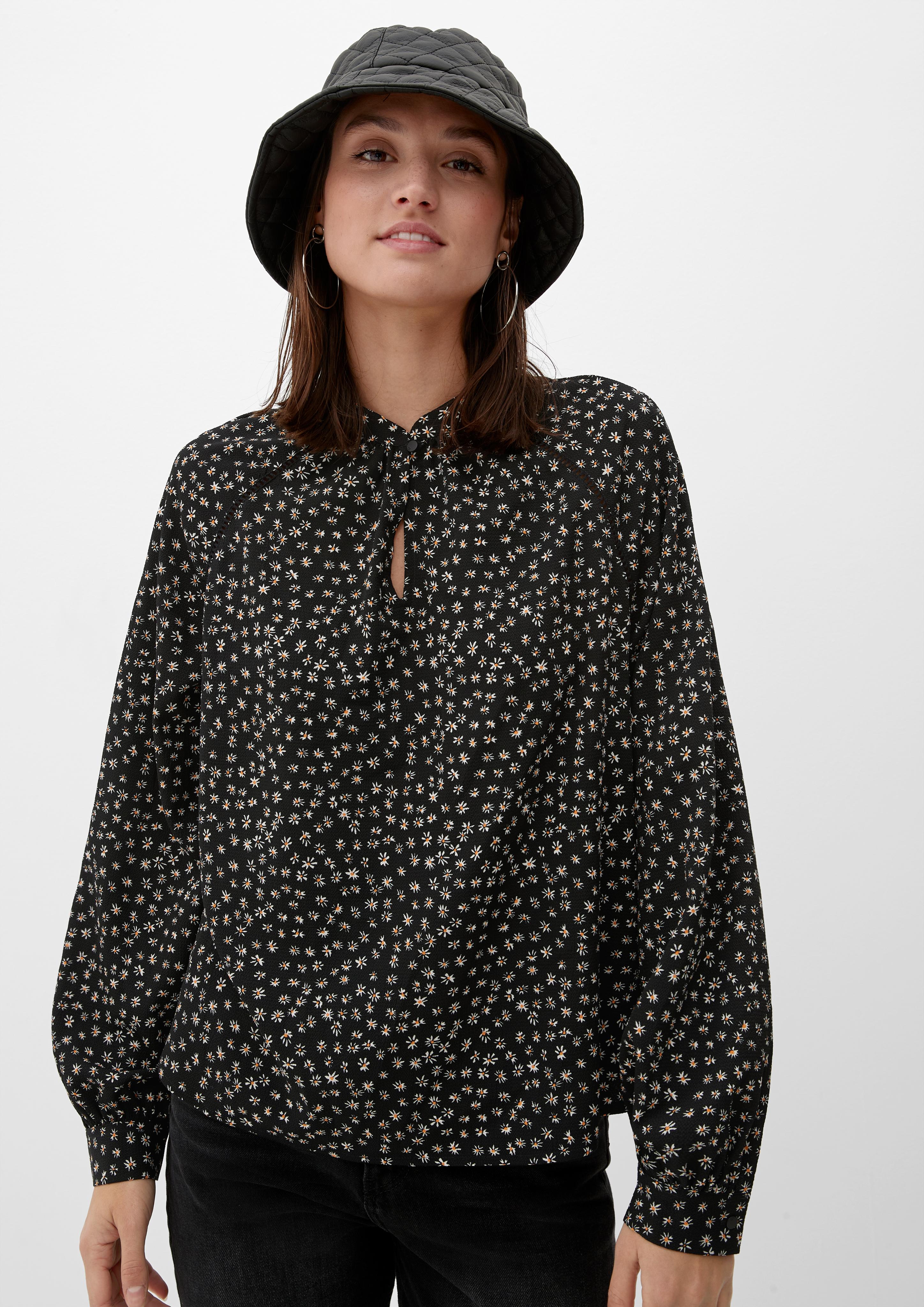 Bluse in Crêpe-Struktur  2126730-99A3