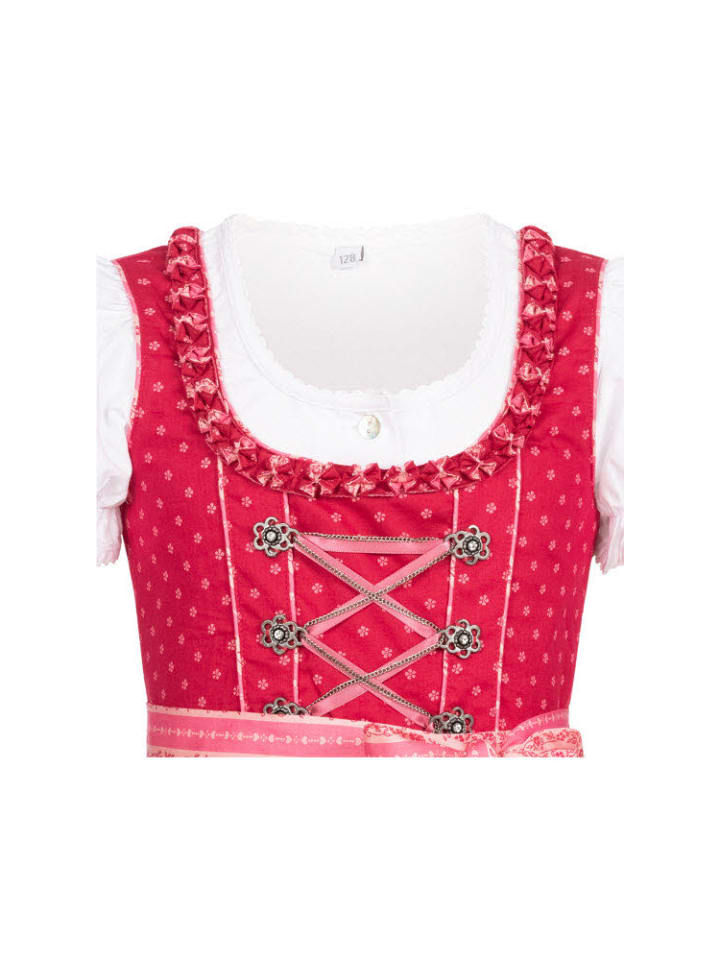 Nübler Kinderdirndl 3-teilig Diana in Beere günstig kaufen