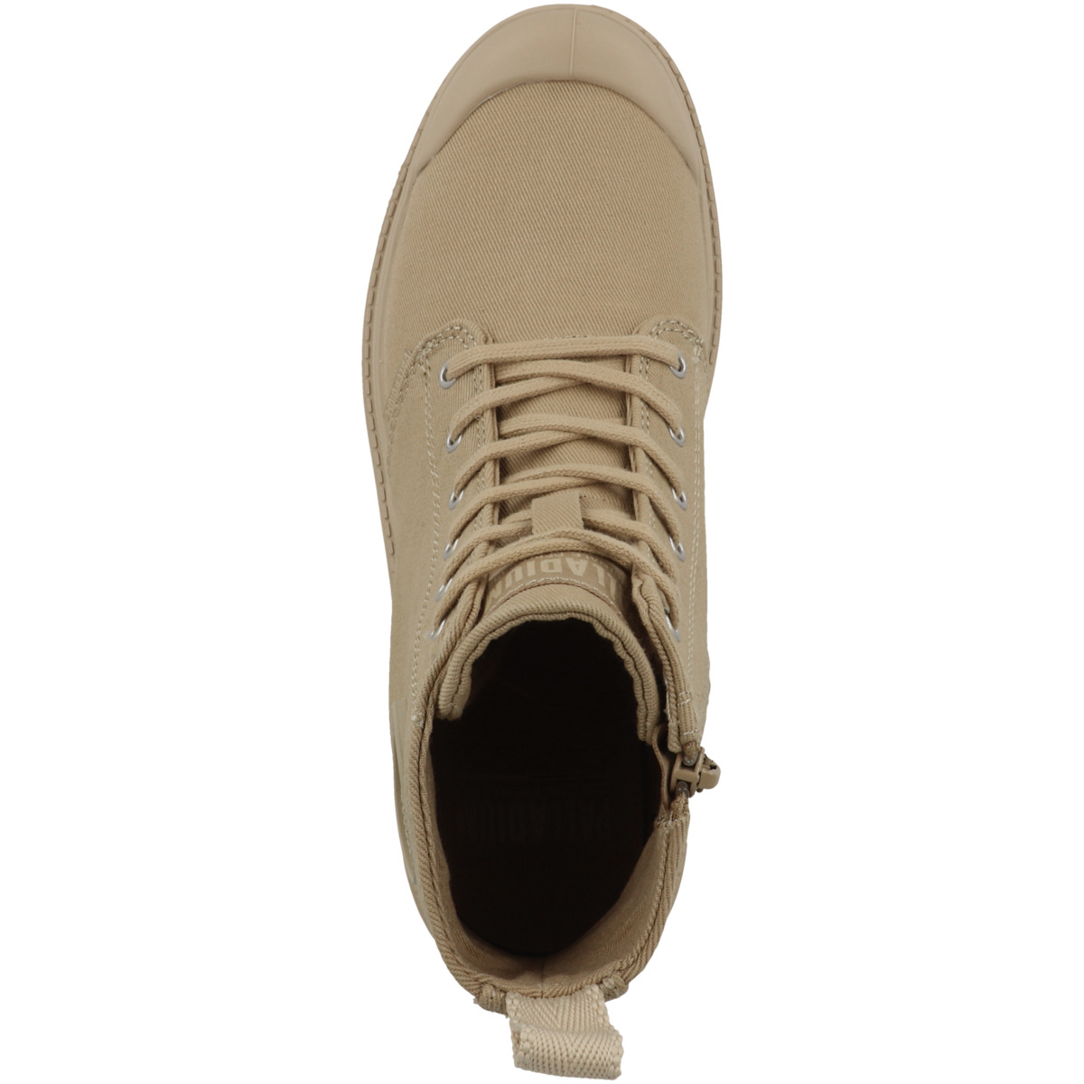 Palladium Pallabase Twill Schnürboots beige