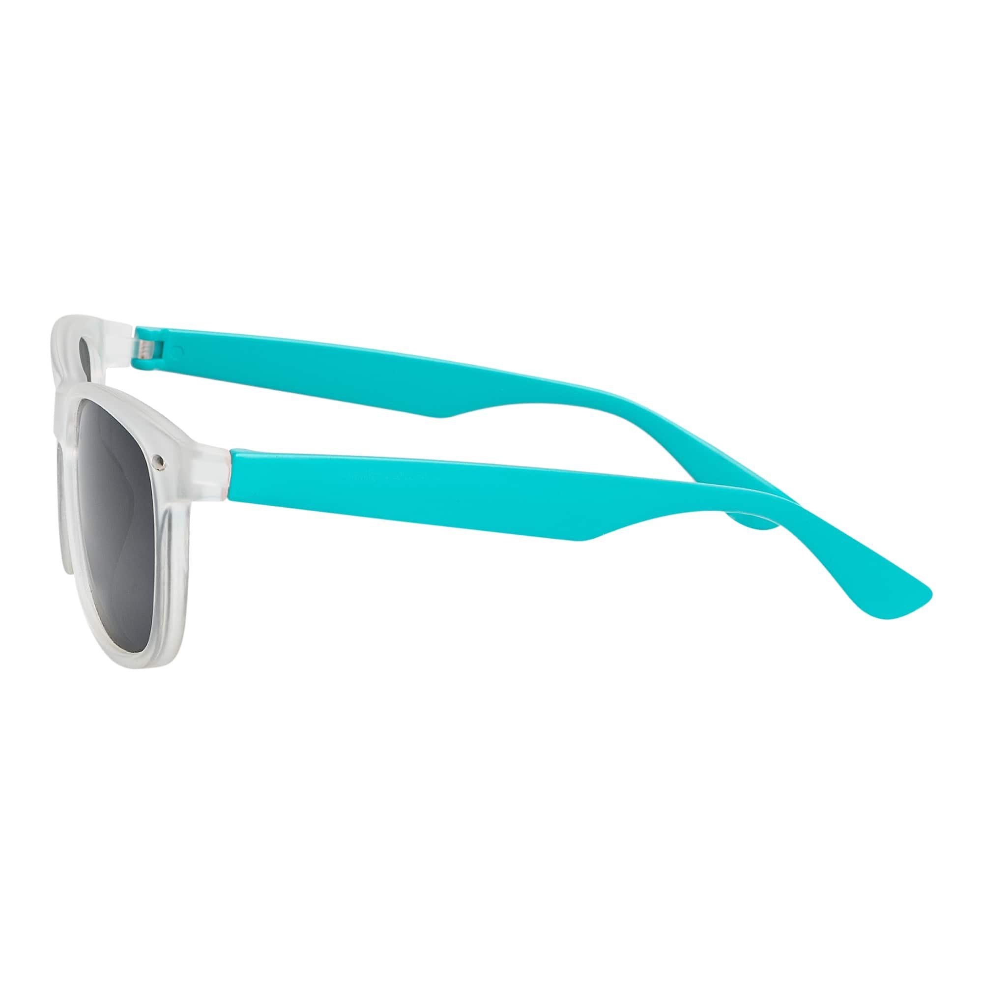 BEZLIT Eyewear Wayfarer Mädchen Kinder Sonnenbrille Cat-Eye Stil (1-St) mit durchsichtigen Bügel