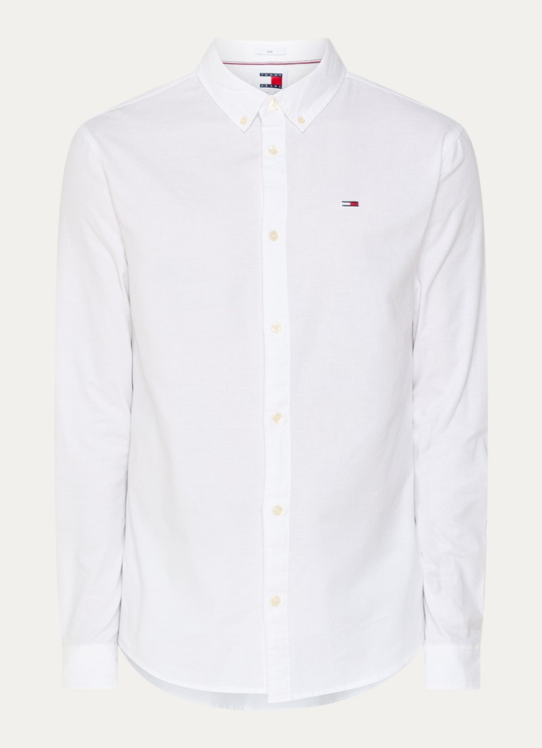 Tommy Hilfiger slim fit shirt with logo embroidery