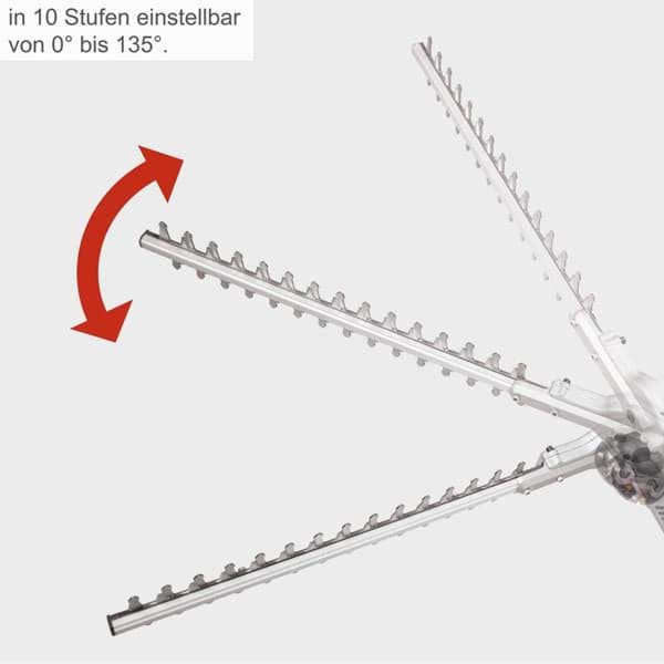 Scheppach Scheppach Elektro-Teleskop-Heckenschere ETHT1000