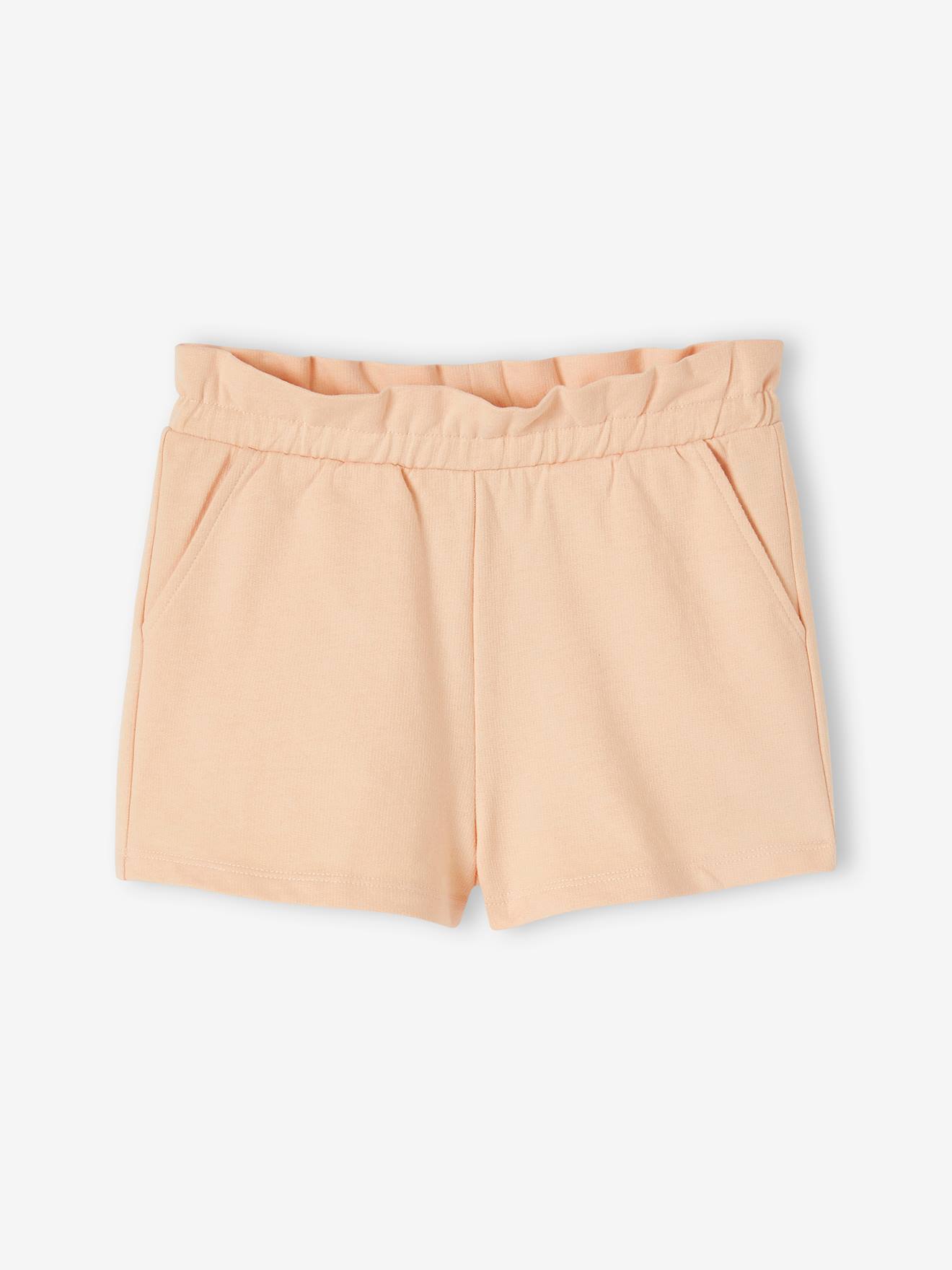 Vertbaudet 2er-Pack Mädchen Shorts - aprikose