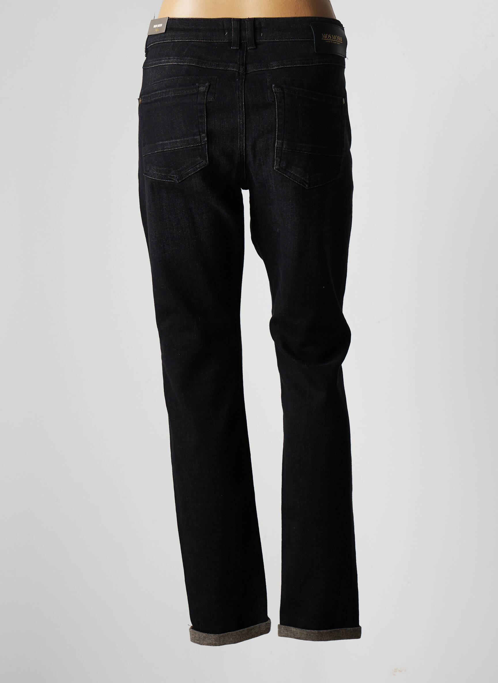 Mos Mosh Jeans Coupe Droite Femme couleur noir