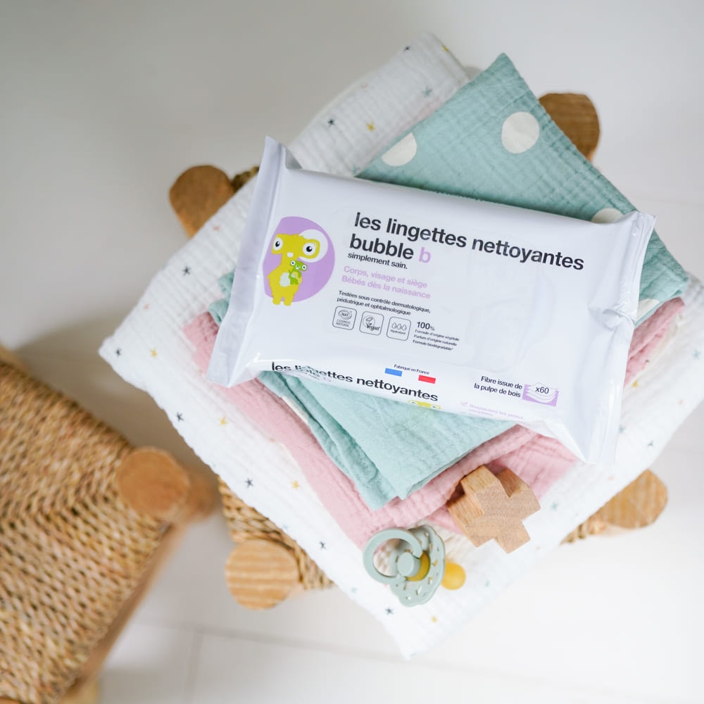 bubble b les lingettes nettoyantes bubble b Hygiène et soin