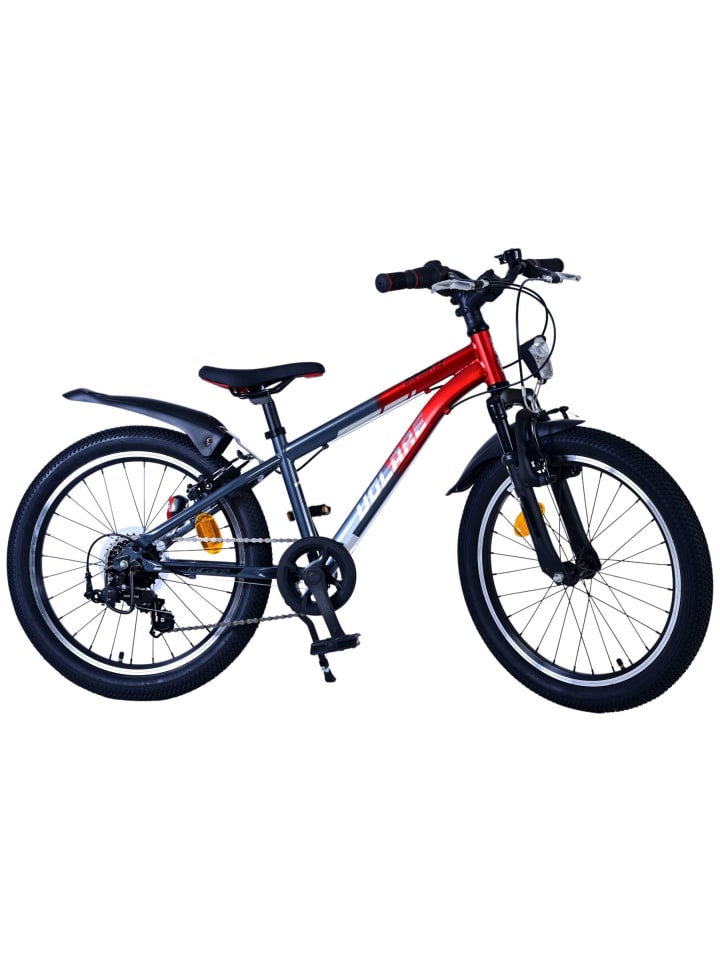 Volare Kinderfahrrad XC Race 20 Zoll Kinderrad in Rot/Grau Fahrrad 6 Jahre günstig kaufen onesize