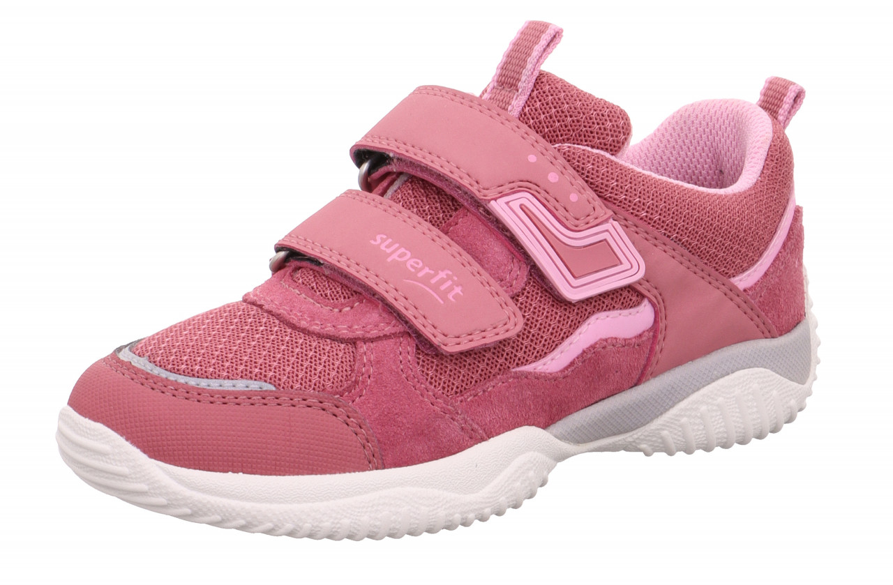 STORM - Pink/RosaSneaker low mit Klettverschluss
