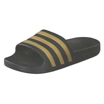 adidas Adilette Aqua Badepantolette in schwarz