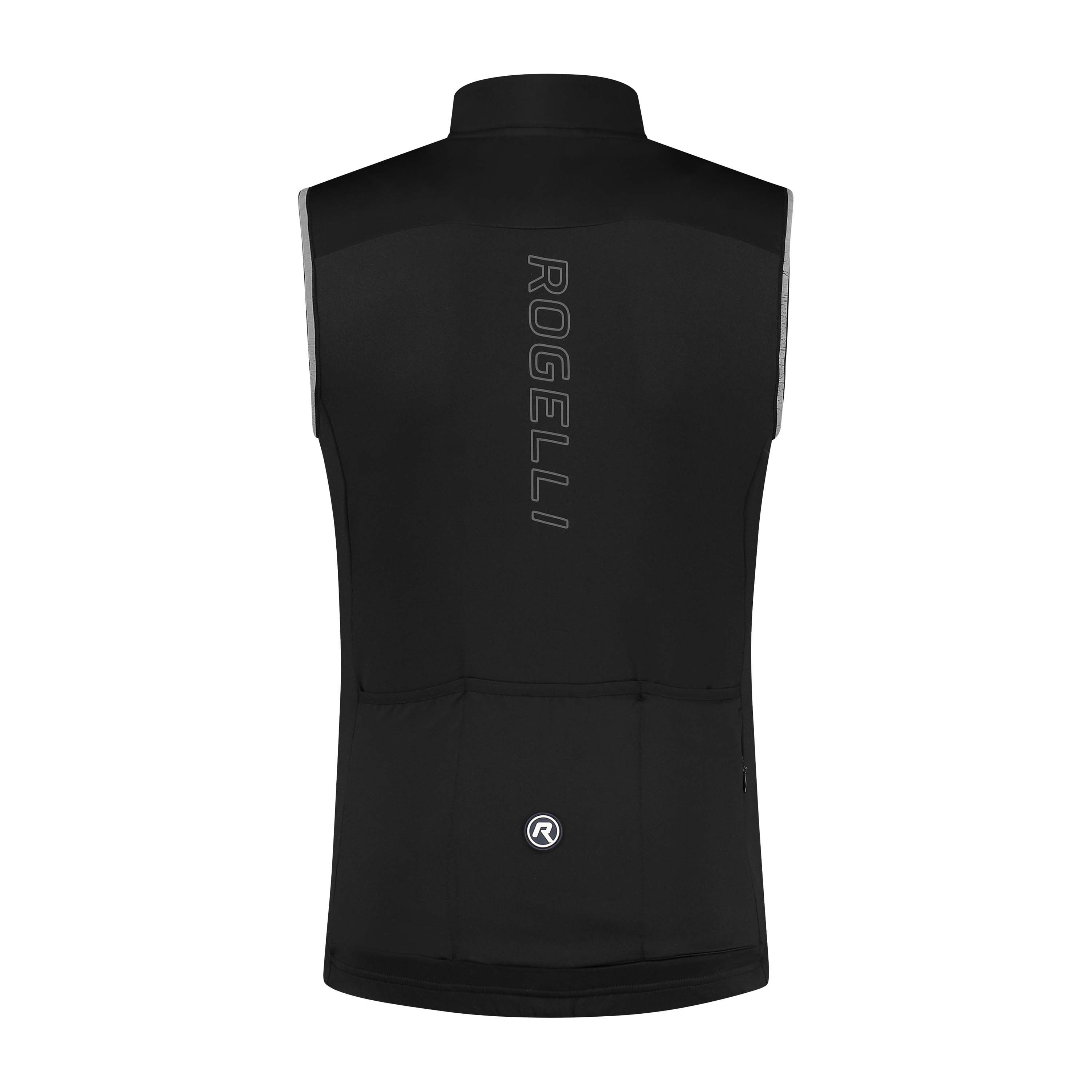 Rogelli Essential Black Herren Fahrradweste