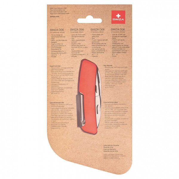 Swiza - Schweizer Messer D06 - Messer