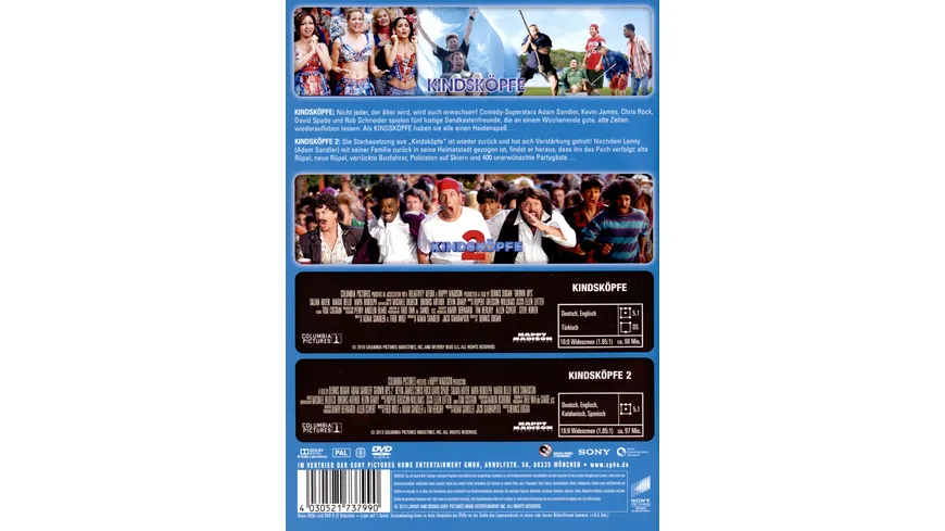 Kindsköpfe/Kindsköpfe 2 - Best of Hollywood/2 Movie Collector's Pack  [2 DVDs]