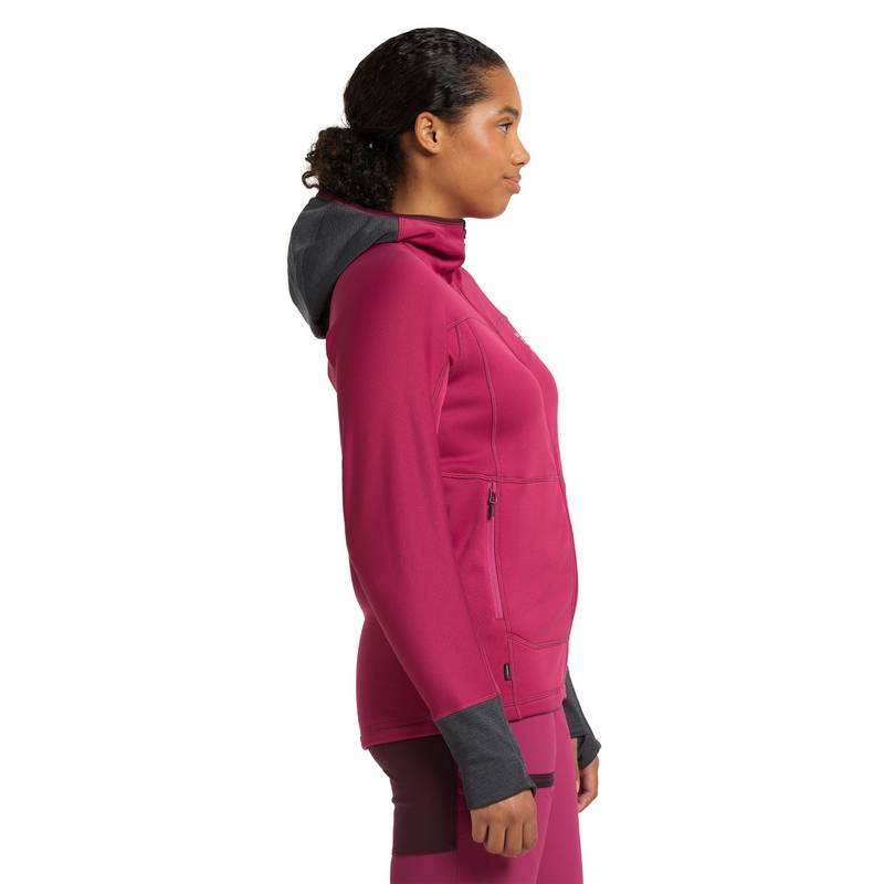Haglöfs Betula Hood Fleecejacke Damen