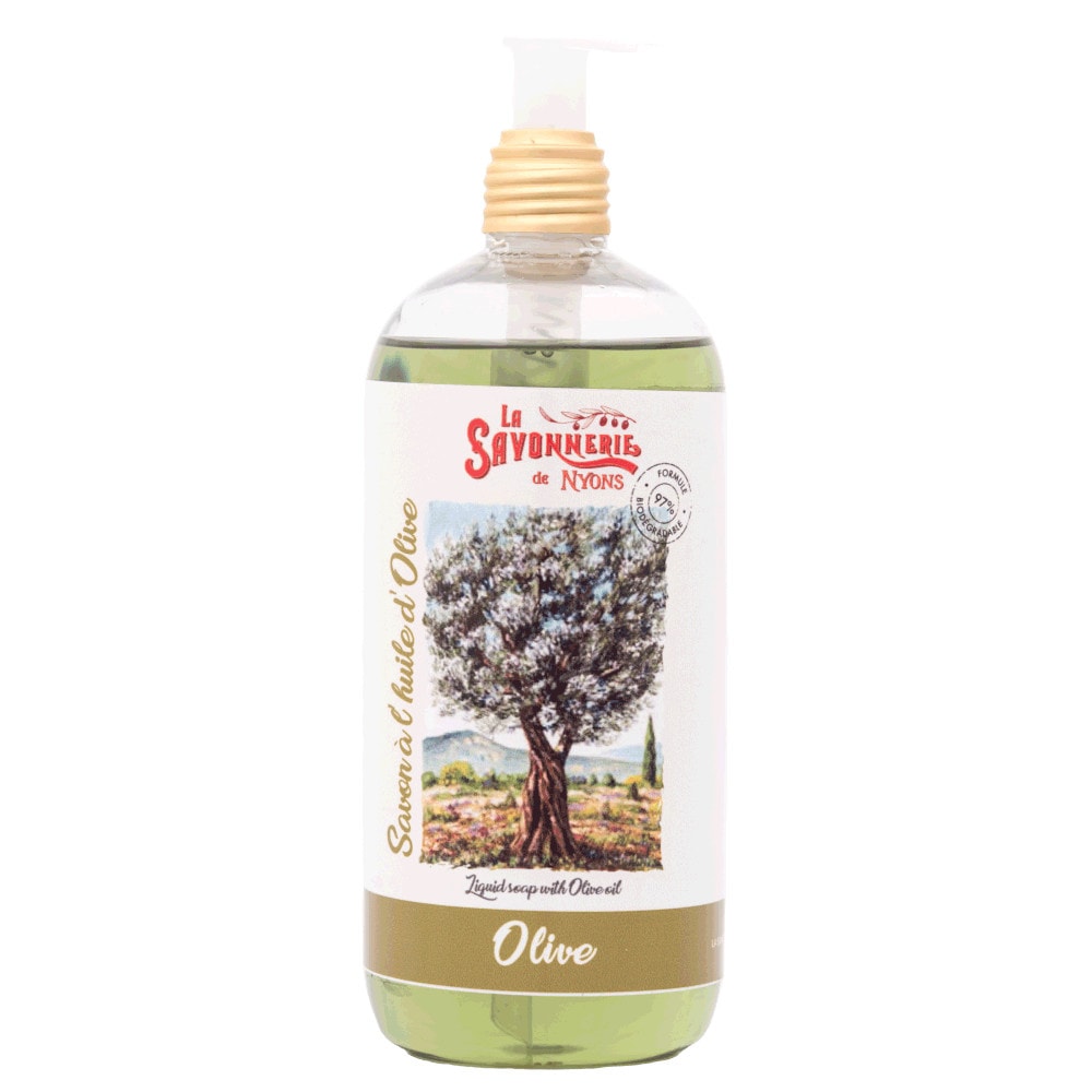 La savonnerie de nyons Savon Liquide 500ml Olive Savon liquide