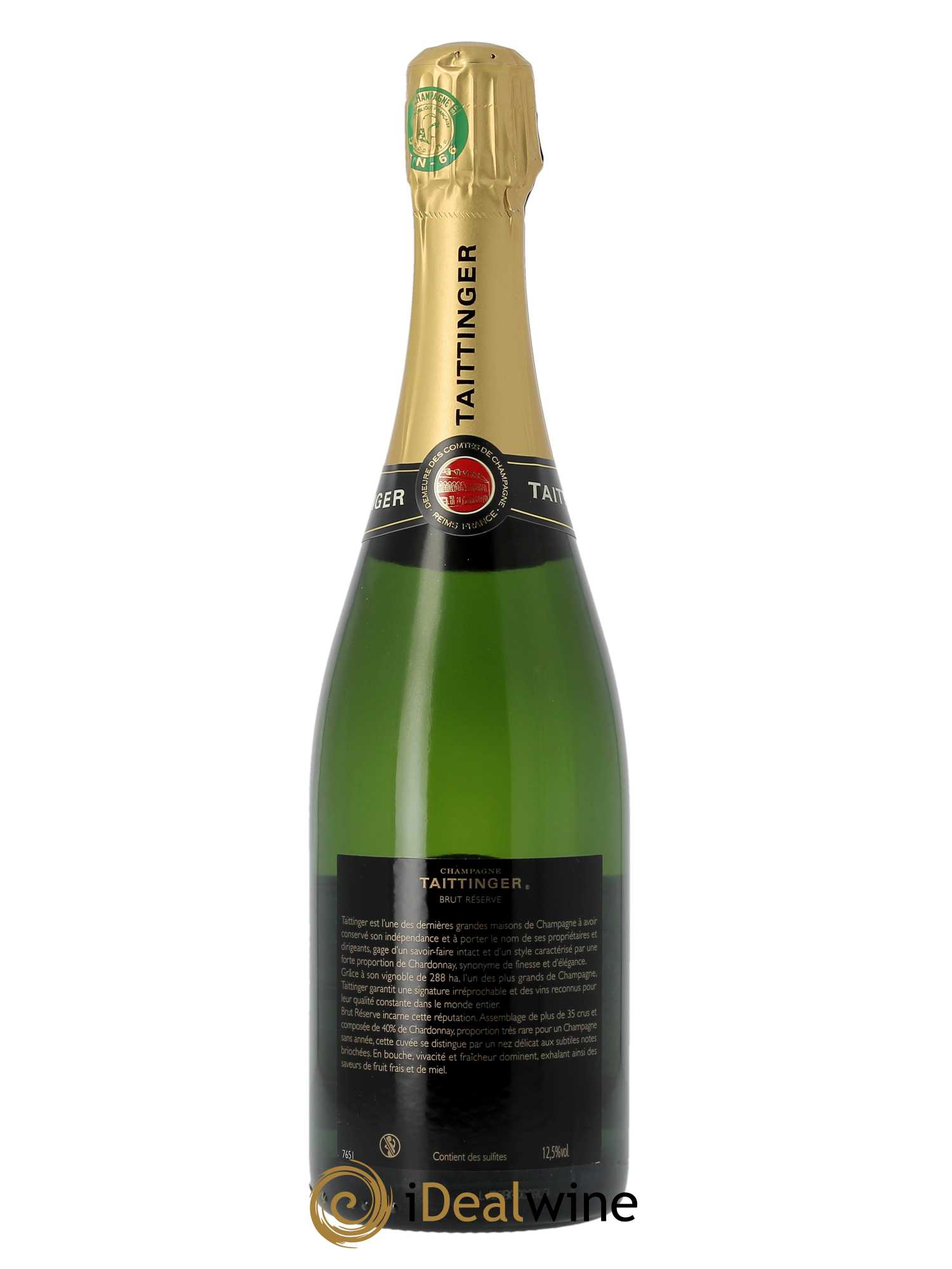 Brut Réserve Taittinger   - Lot de 1 Bouteille