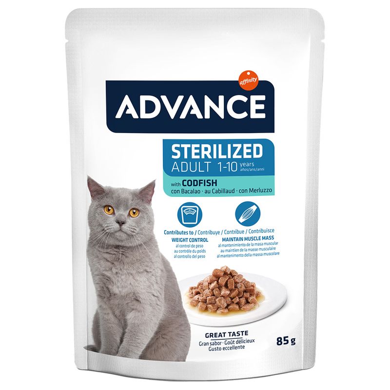 Advance Feline Sterilized Kabeljau zu TOP-Preisen