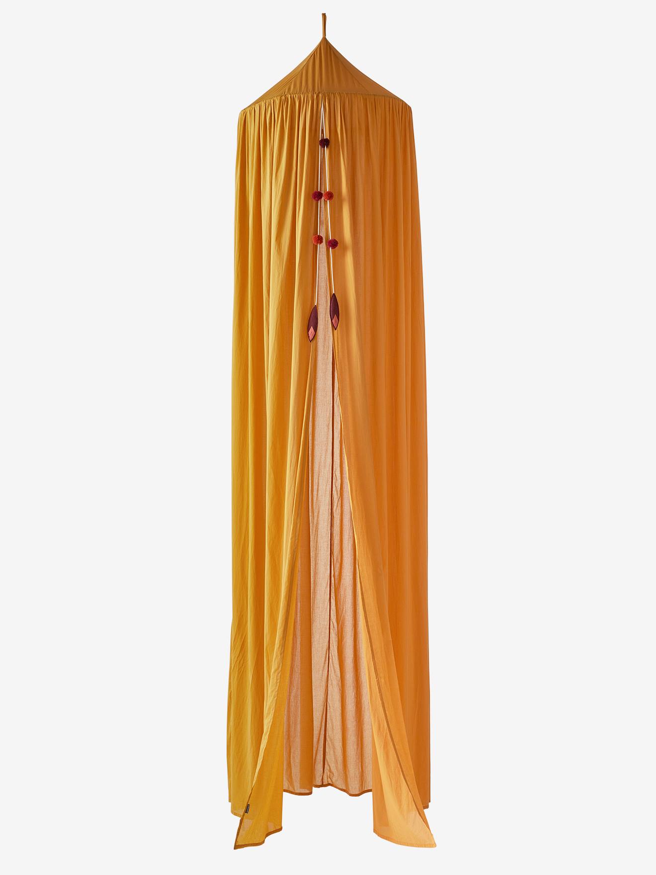 Vertbaudet Kinder Betthimmel Baumwolle, 300cm - rosa