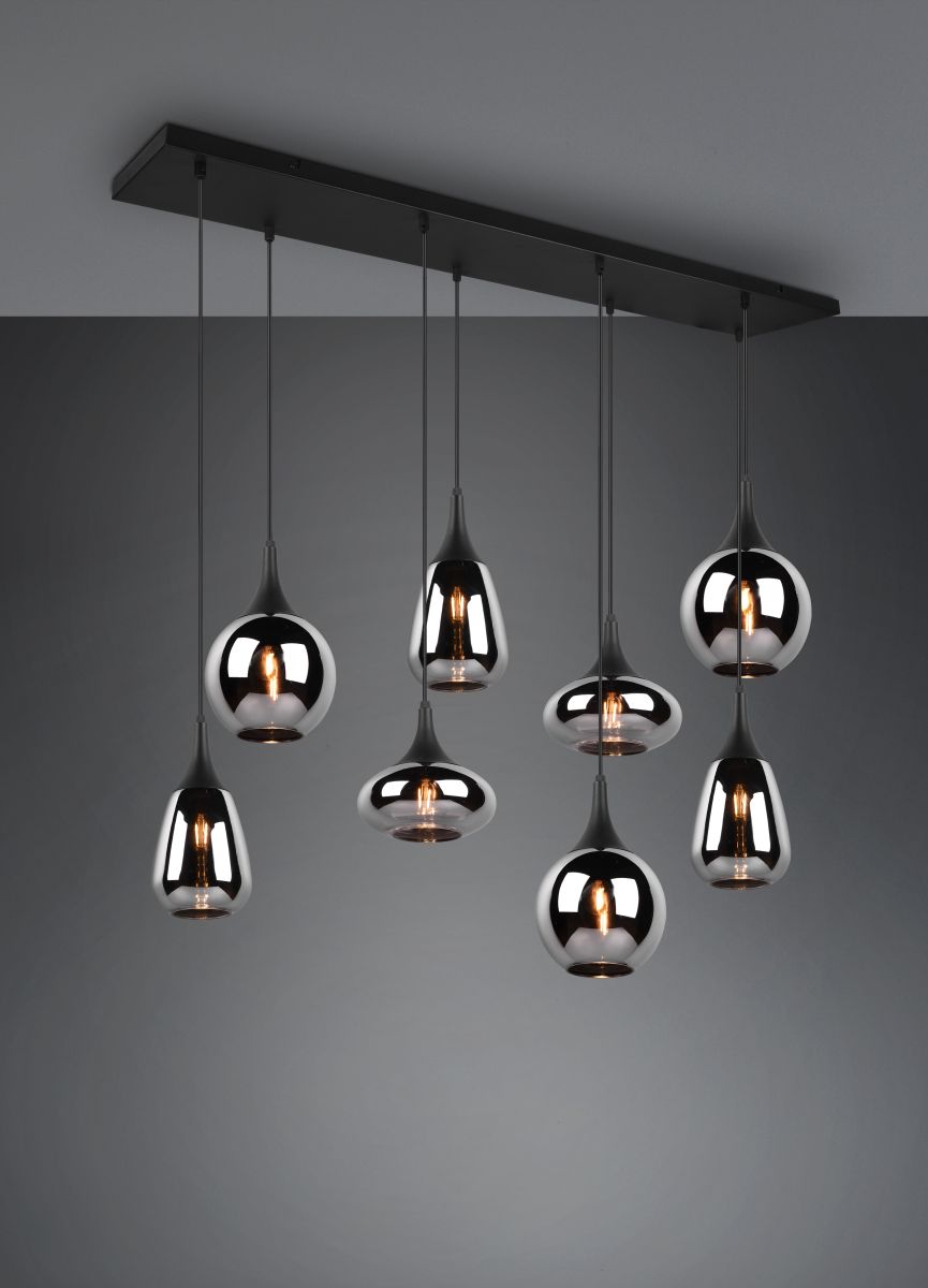 Trendhopper 8-flg Pendelleuchte Lyell
