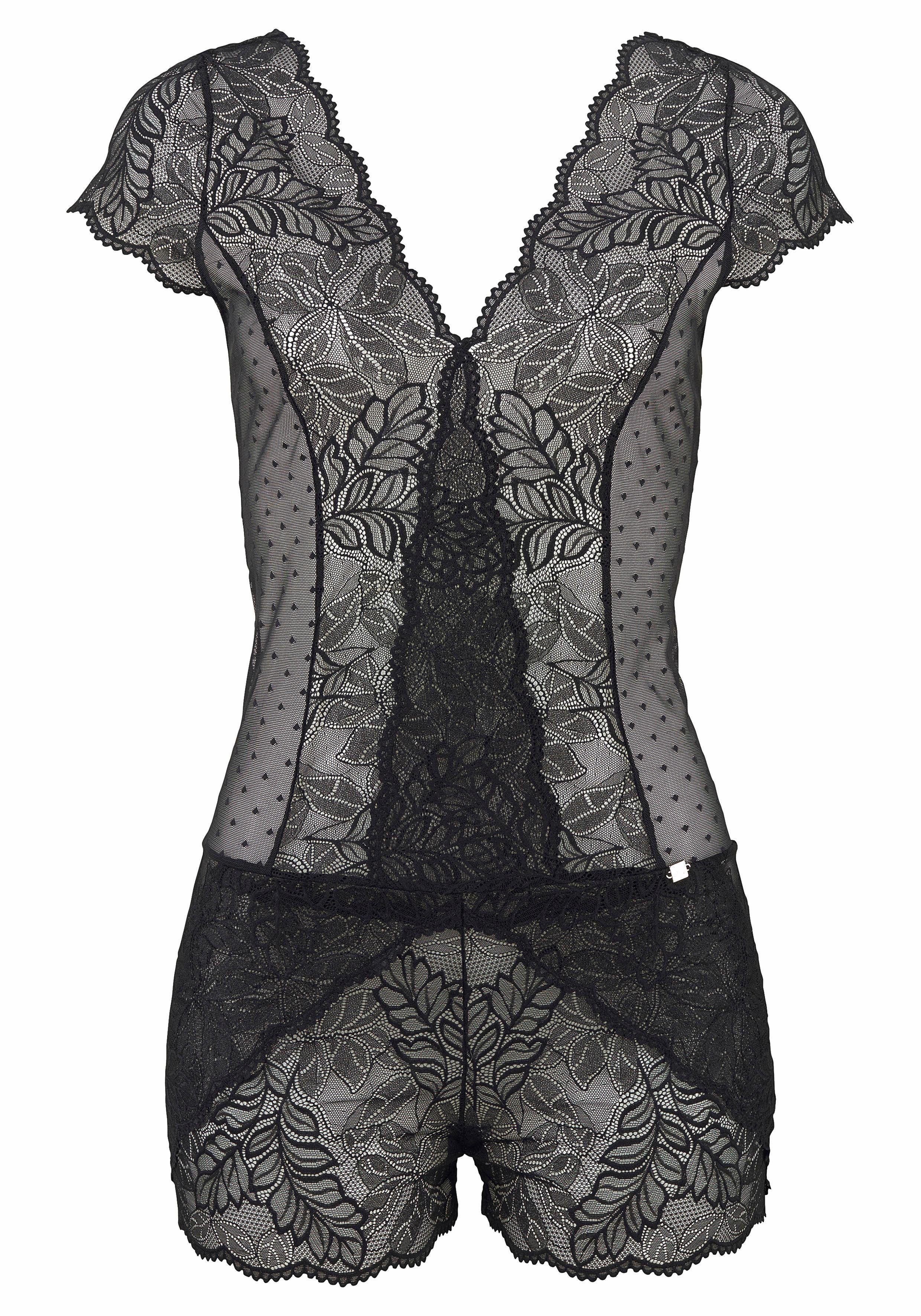 JETTE Kurzarmbody sexy Dessous