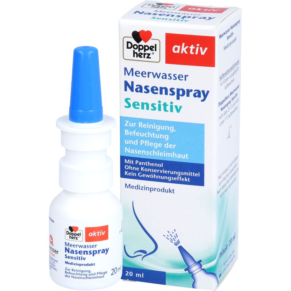 Meerwasser Nasenspray mit Panthenol