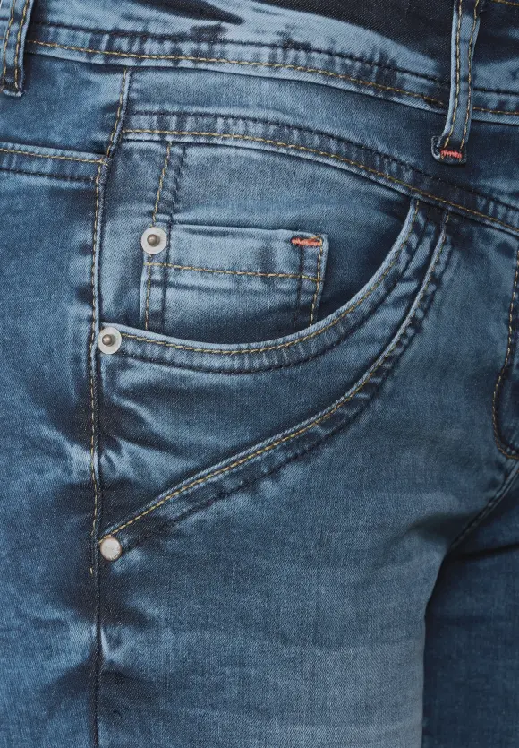 CECIL Casual Fit Jeans in 3/4