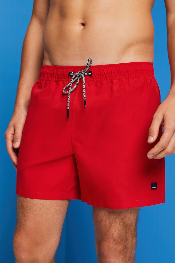 Strandshorts mit elastischem Bund