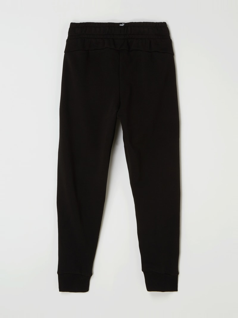 Regular Fit Sweathose mit Logo in schwarz