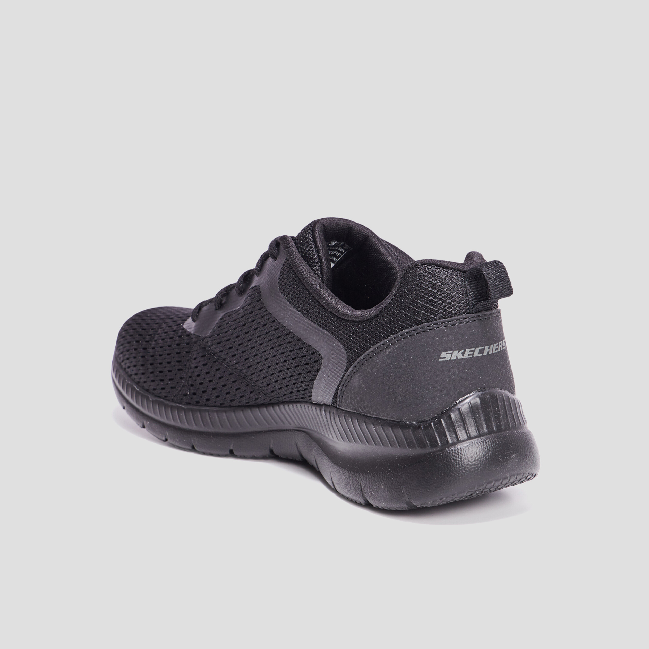 Baskets running mémoire forme Skechers noir femme | La Halle