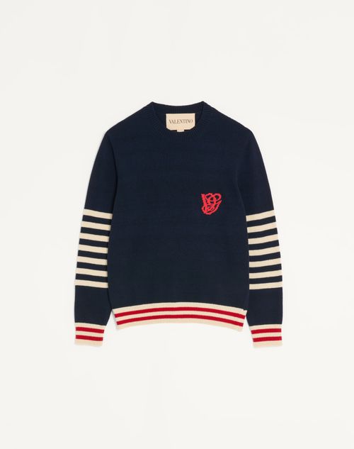 Suéter Valentino de lã com bordado VG