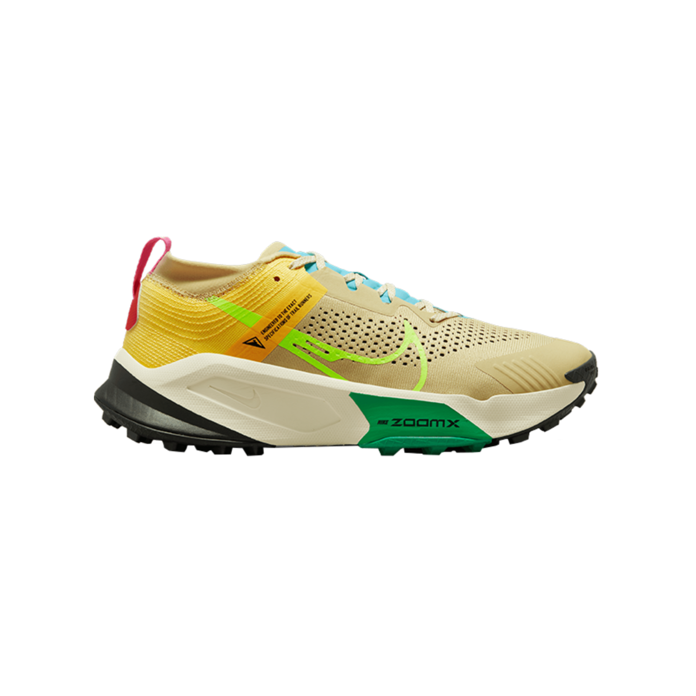 Nike ZoomX Zegama Trail Gold Grün F700