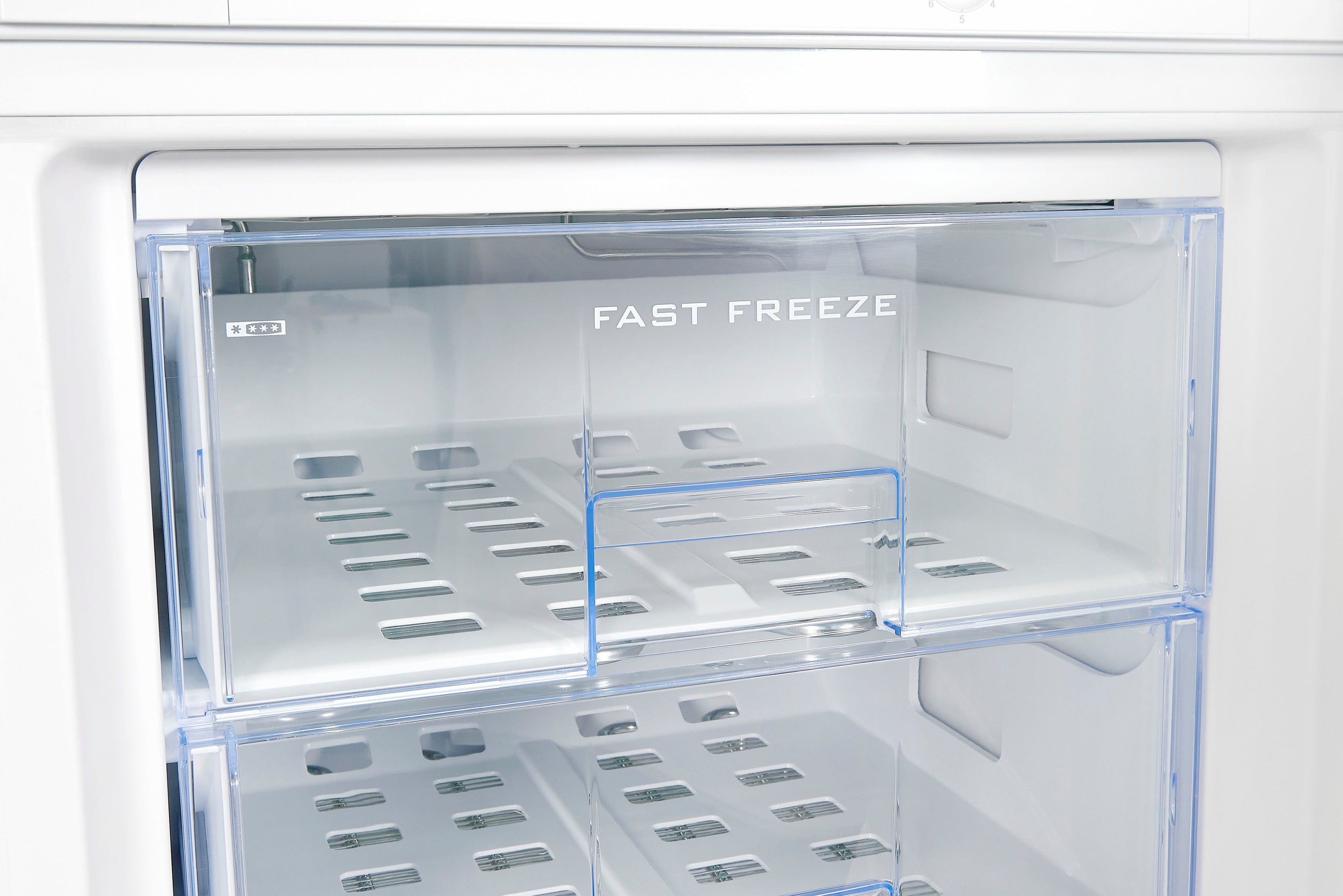 exquisit Gefrierschrank GS22-H-280E weiss, 145 cm hoch, 60 cm breit