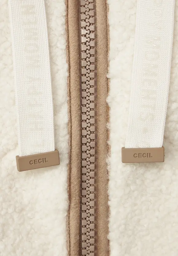 CECIL Teddyfell Velours Weste