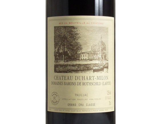 Château Duhart-Milon Rothschild 2011 Bordeaux Pauillac