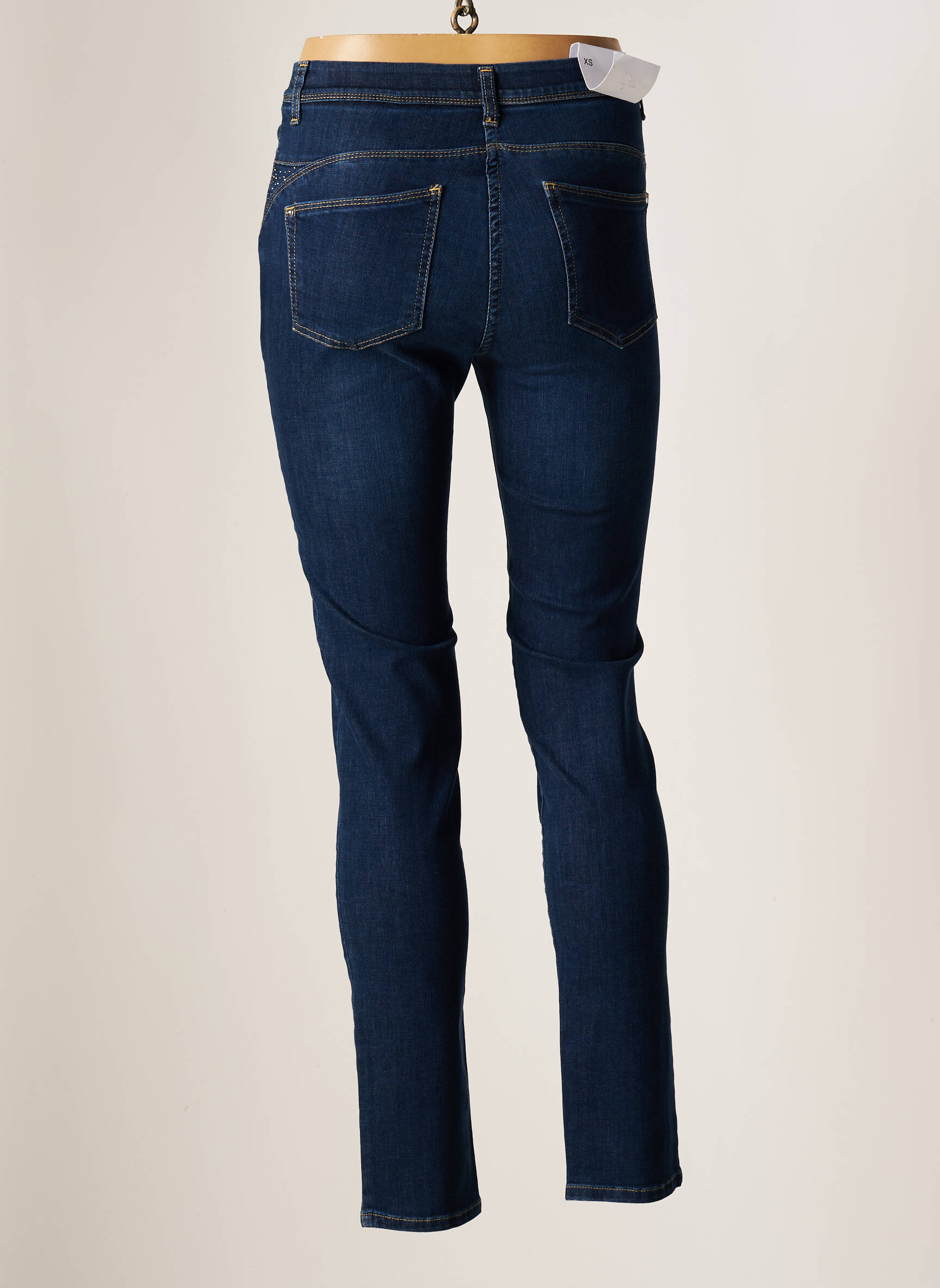 East Drive Jeans Coupe Slim Femme couleur bleu