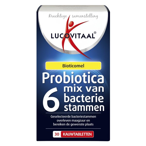 Lucovitaal Probioottisekoitus kuudesta bakteerikannasta 30 kpl