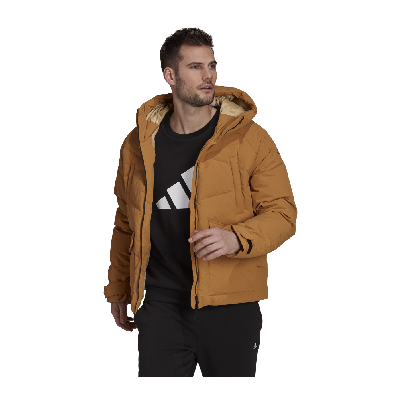 adidas Big Baffle Winterjacke Braun