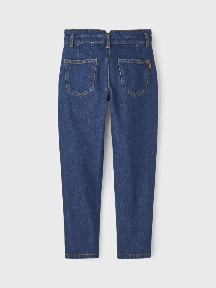 name it Jeanshose Mom fit in dark blue denim günstig kaufen