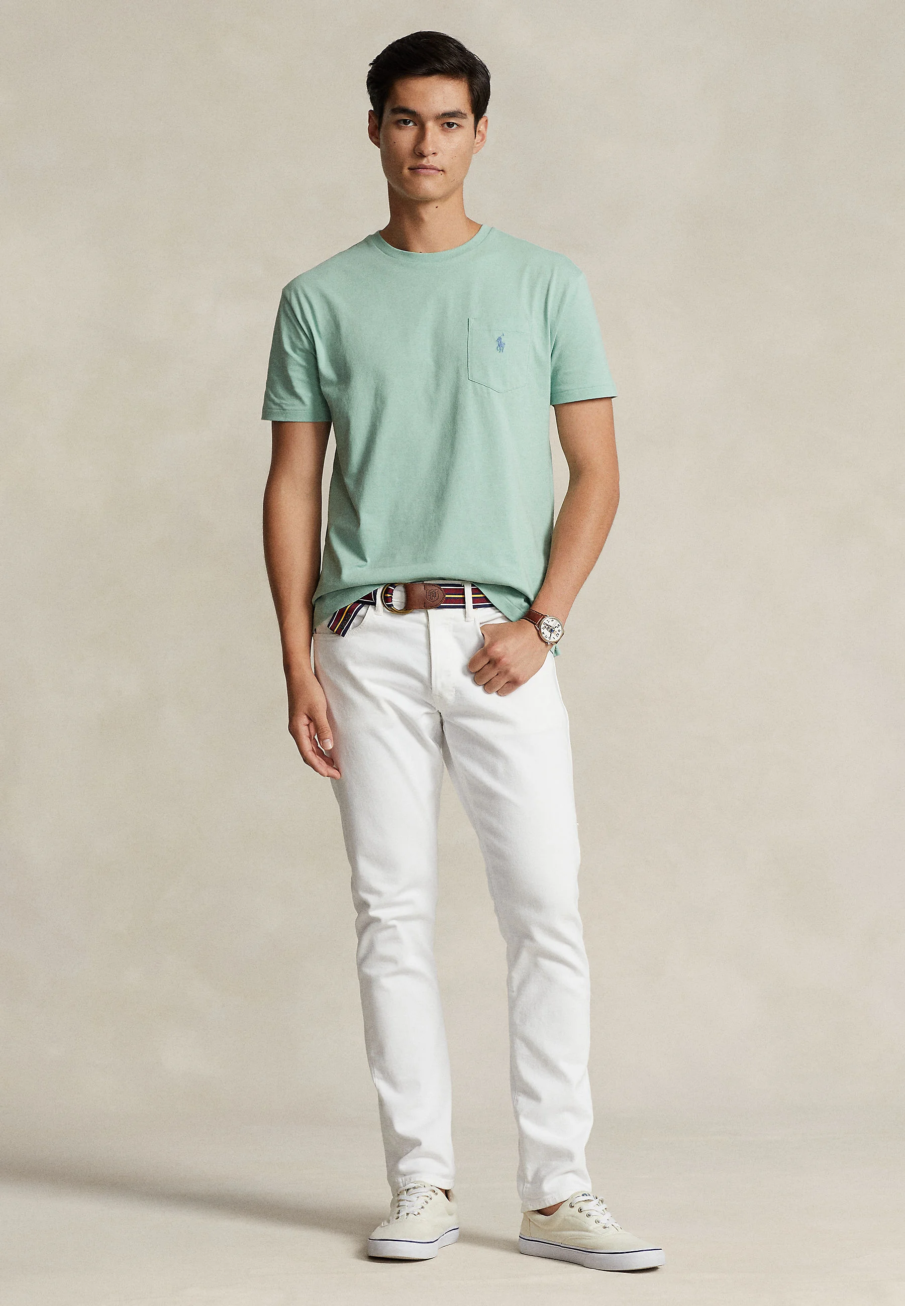 Camiseta clásica con bolsillo de Polo Ralph Lauren - Camiseta básica