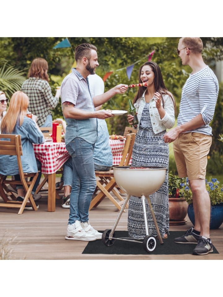 relaxdays Bodenschutzmatte in Anthrazit günstig kaufen onesize