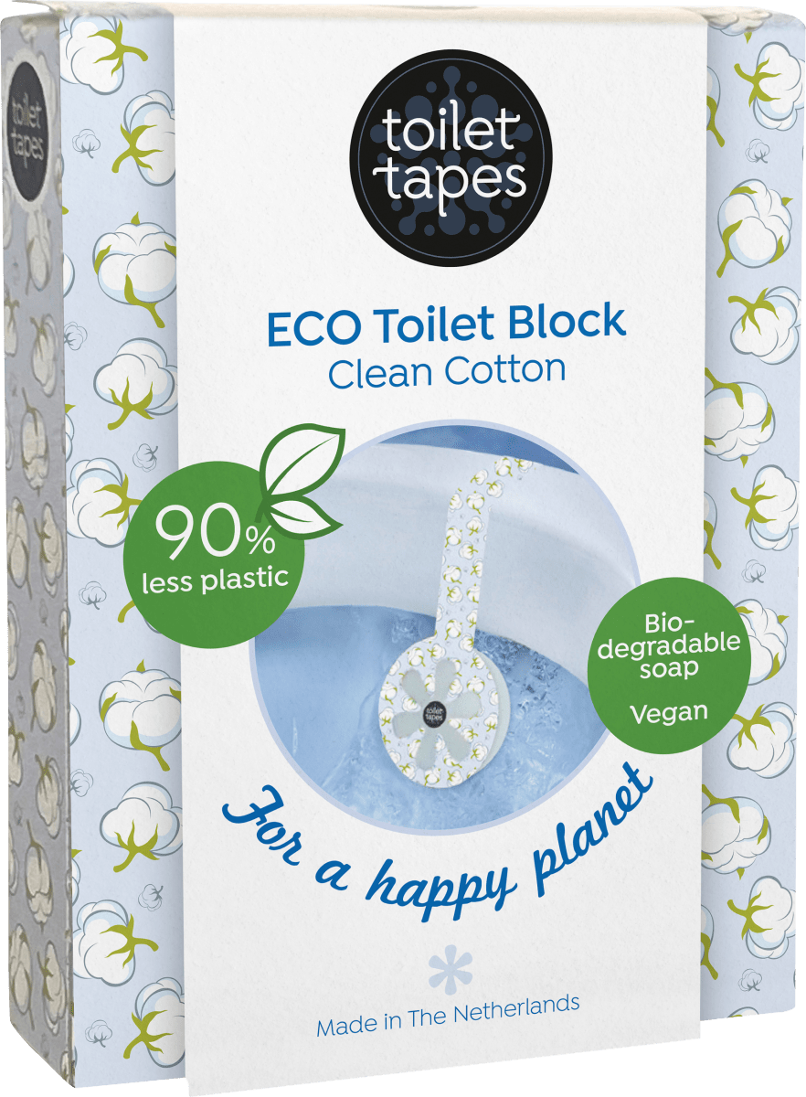 WC-Stein Toilet Block Clean Cotton, 1 St