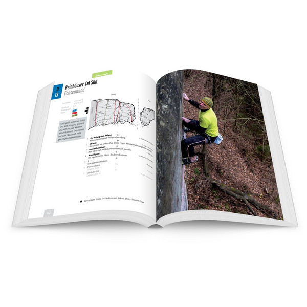 KLETTERFÜHRER GÖTTINGER WALD &  HESSISCHE SCHWEIZ