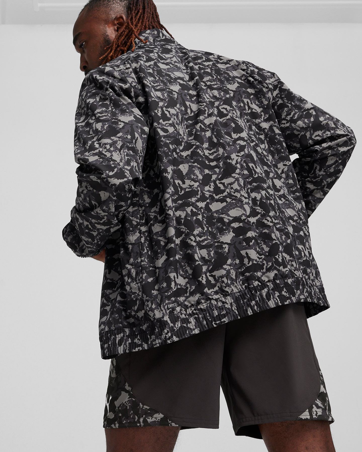 Plyšová tréningová mikina Puma Camo M 525066-0
