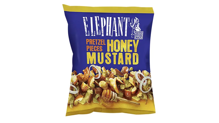 ELEPHANT Pretzel Pieces Honey & Mustard 125 g